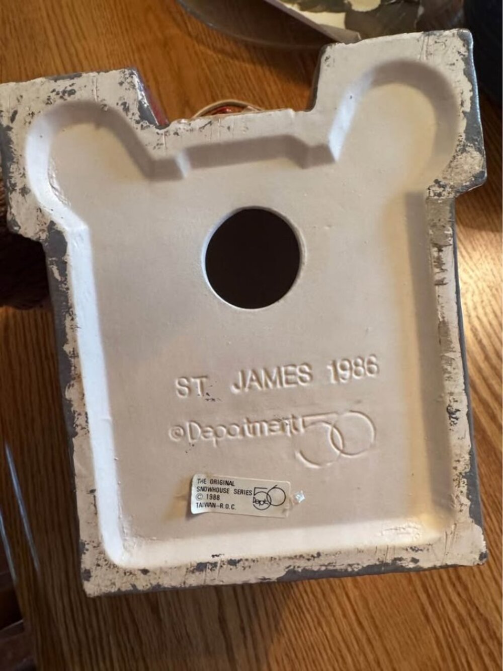 vintage Department 56 "St. James Church" from The Original Snow Village collecti - Picture 3 of 5